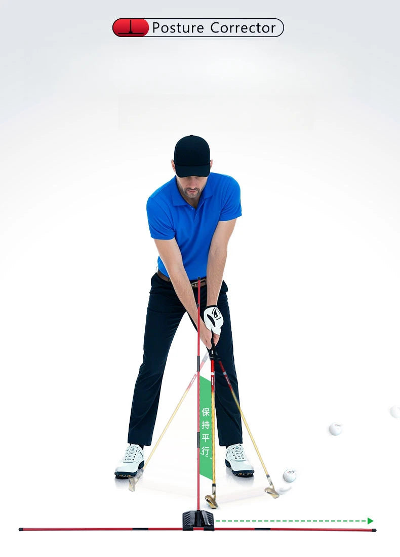 Golf Swing Trainer Angle Adjustment Posture Correction
