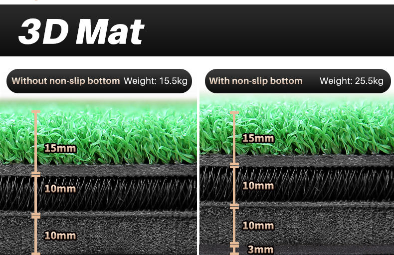3D/Glue Driving Mat With Anti-Slide