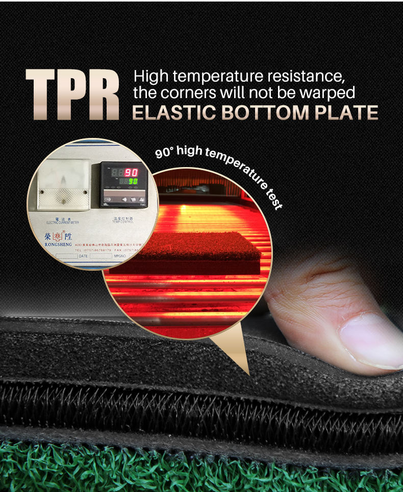 3D/Glue Driving Mat With Anti-Slide