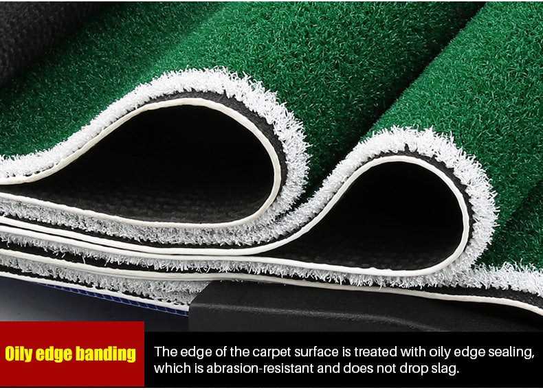 Adjustable Slope Velvet Putting Mat