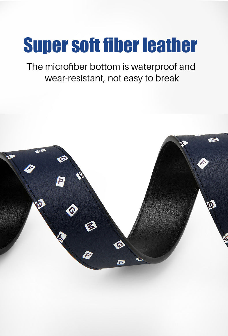 Men's Genuine Leather Golf Belt