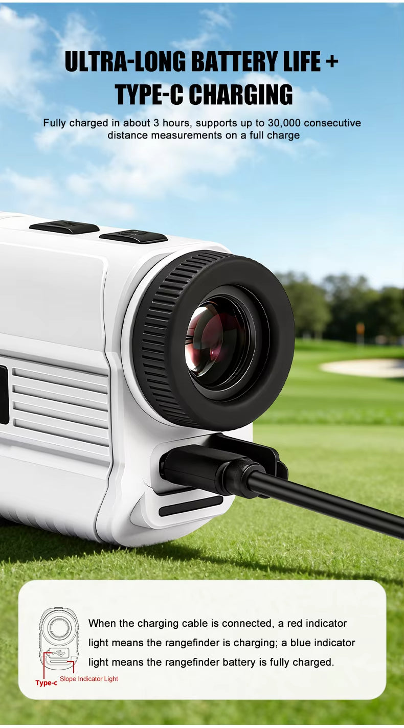 Long Distance 1200 Yards Mini Golf Laser Rangefinder