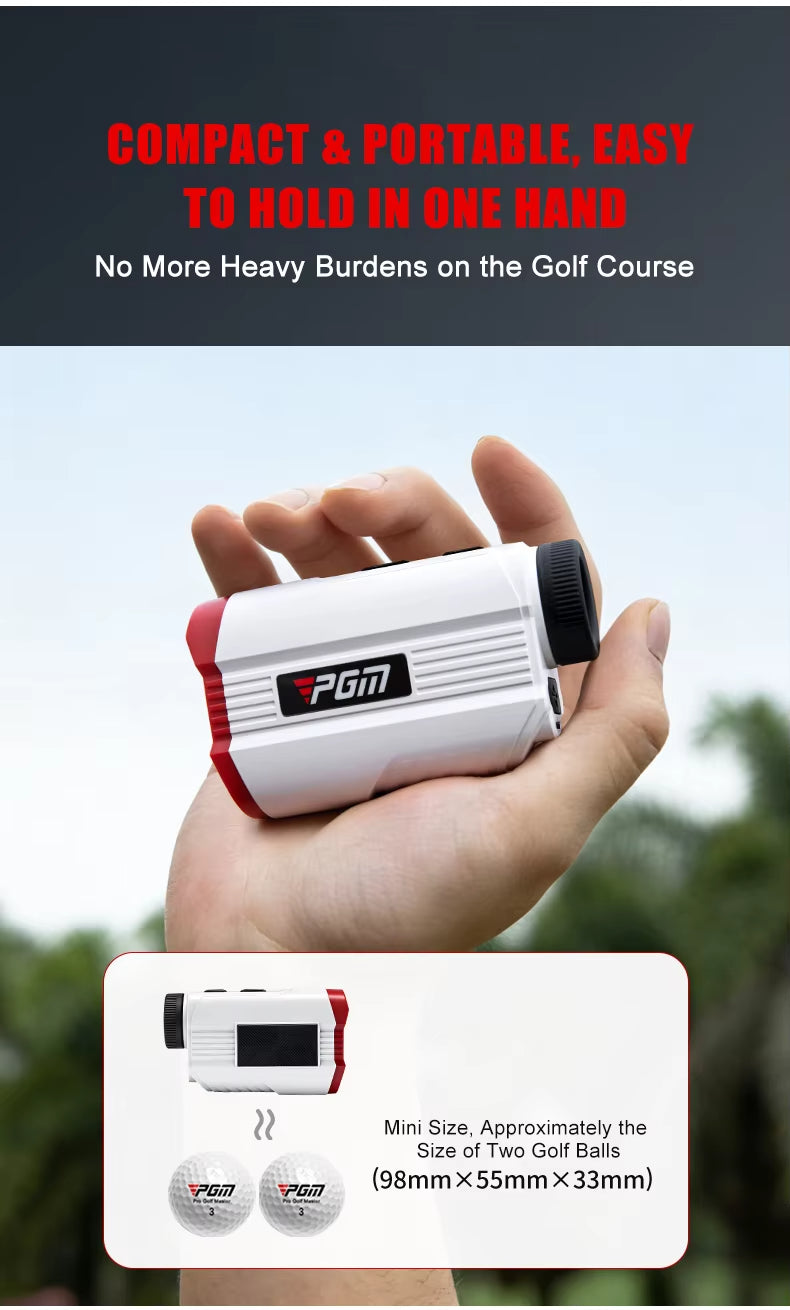 Long Distance 1200 Yards Mini Golf Laser Rangefinder