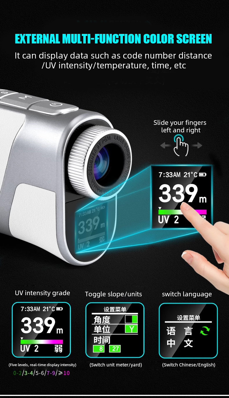 PGM Mini Night Vision Range Finder With Colour Screen