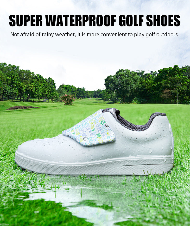 Junior's Waterproof Golf Shoes