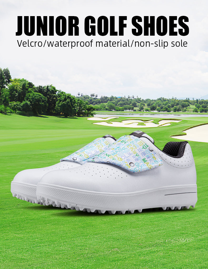 Junior's Waterproof Golf Shoes