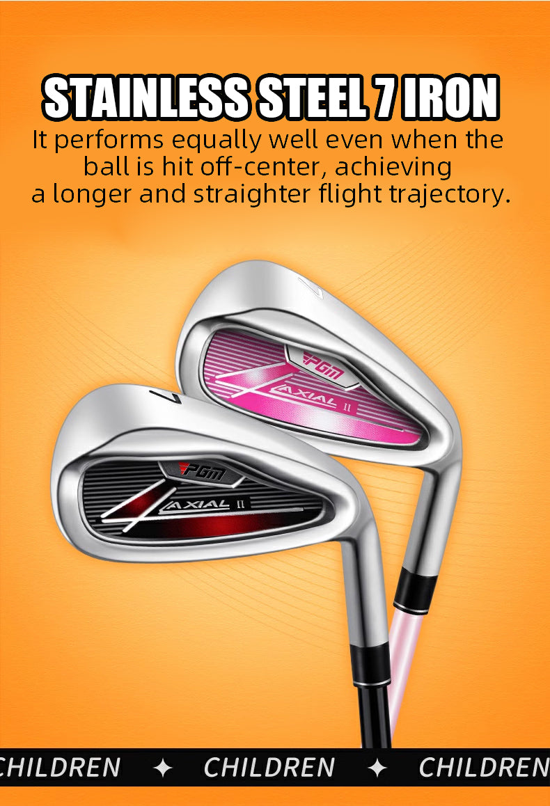 PGM AXIAL II Junior  Inch 5-Piece With Stand Bag Package Set