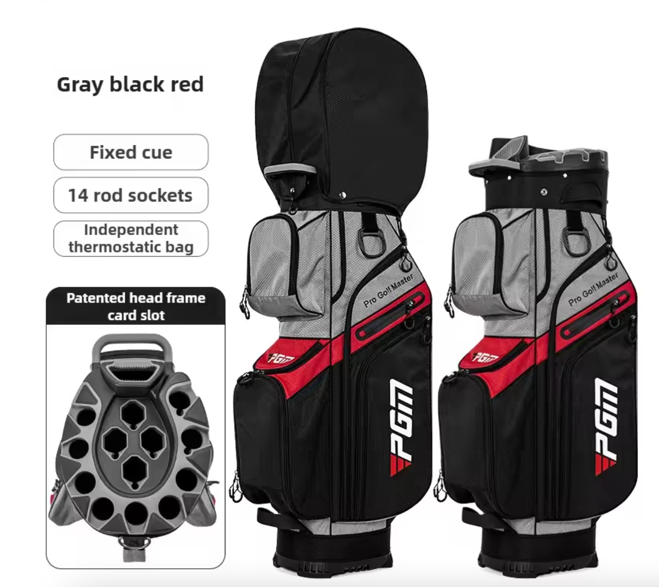 14 Divider Waterproof Staff Bag