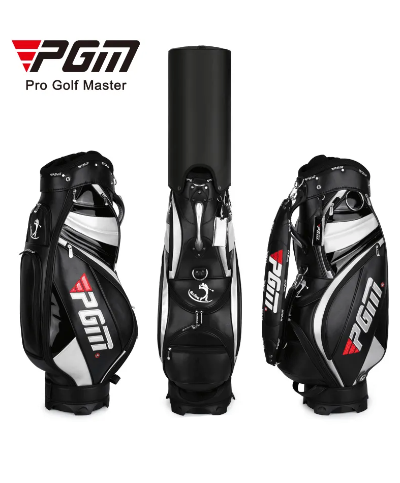 PU Leather Golf Tour Staff Bag