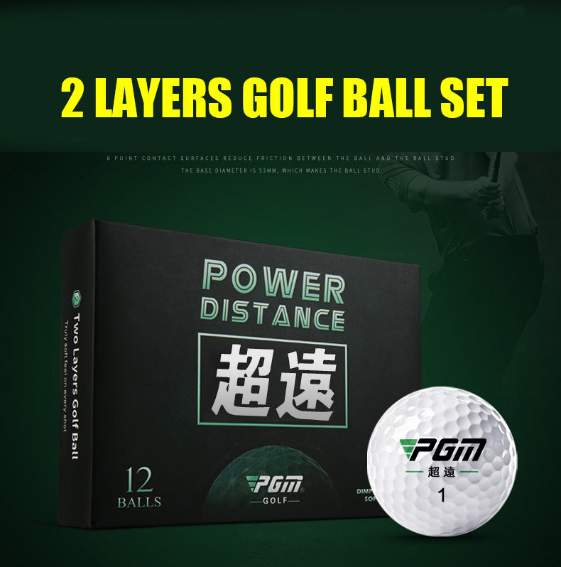 Distance Ball Power Distance Golf Ball – PGM Golf