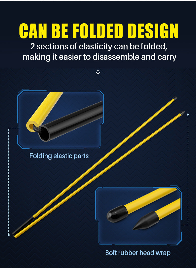 2pcs Folding Alignment Sticks