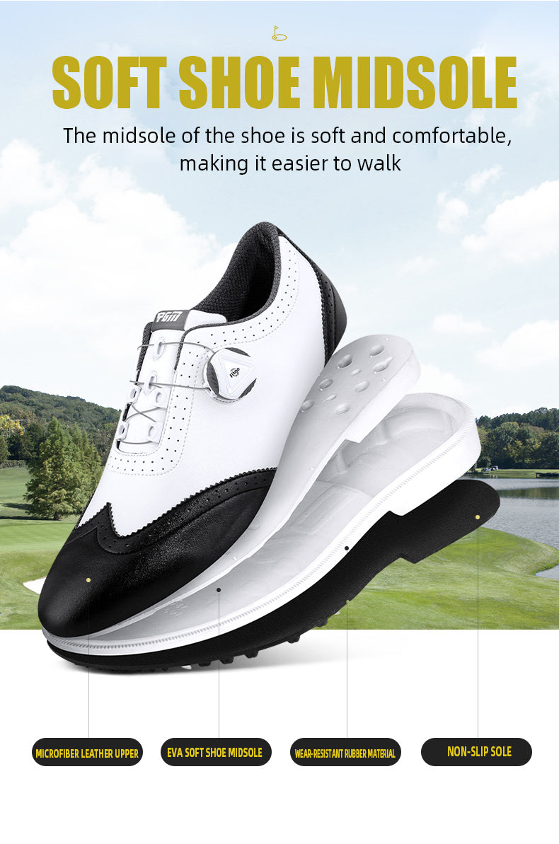 Men's Bullock Style Golf Shoes